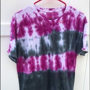Hanes tie dye cotton T-shirt